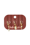 CRYSTYAL CRUSH TRIO - EARRING SET