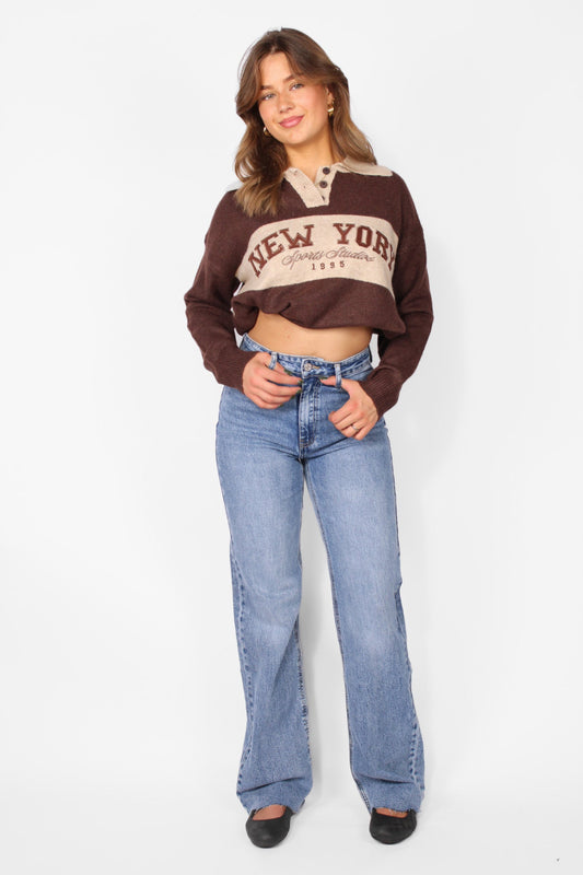 ''TALL'' WIDE LEG JEANS 3636-9