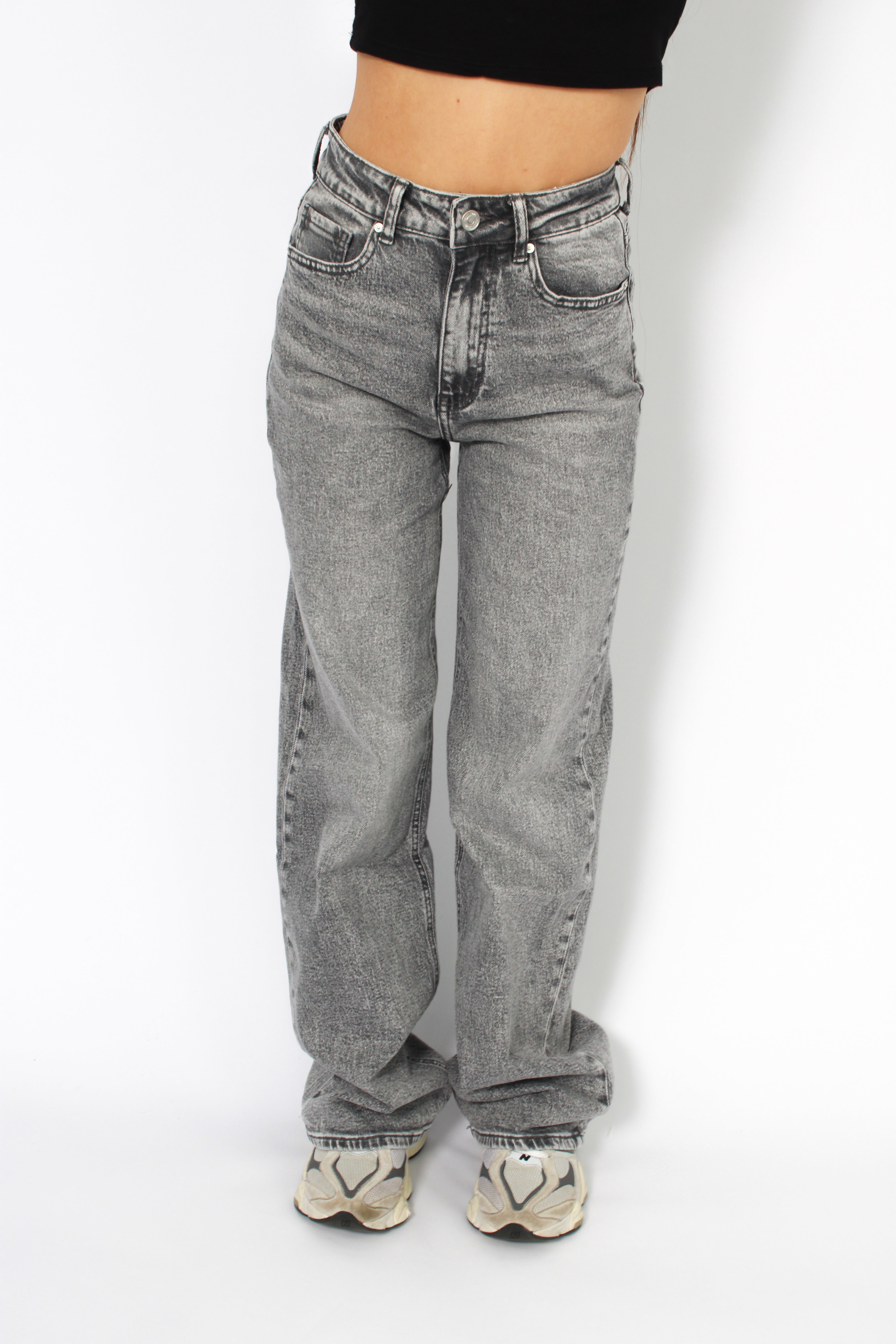 WIDE LEG JEANS 3557 - GREY