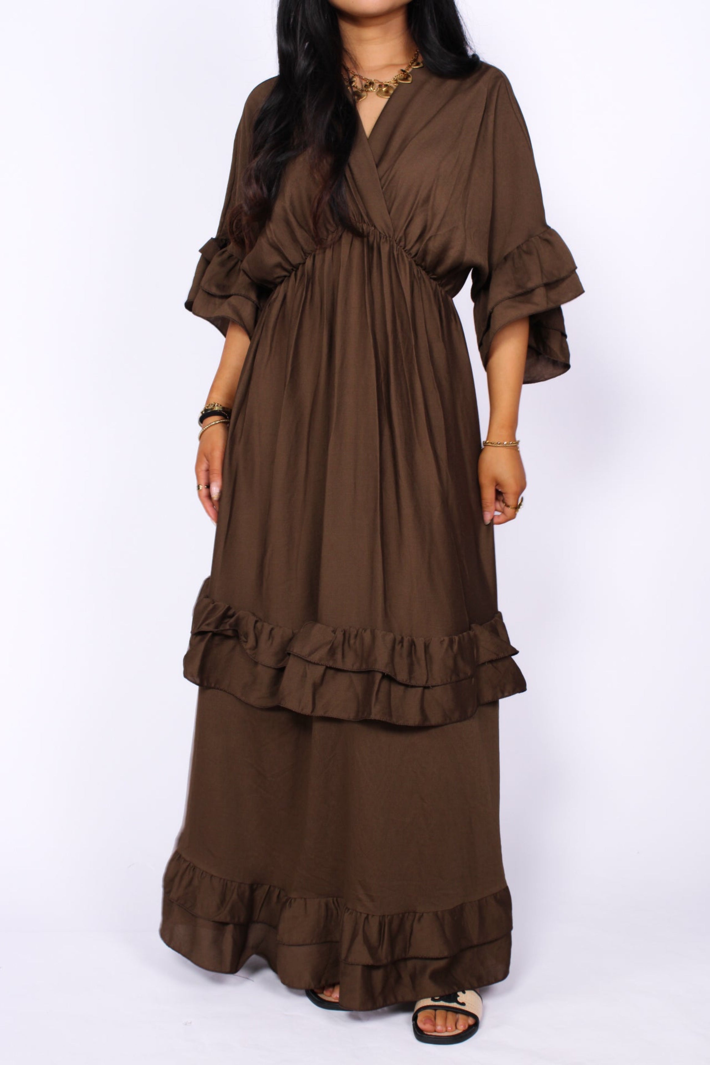 INFINITE DRESS - BROWN