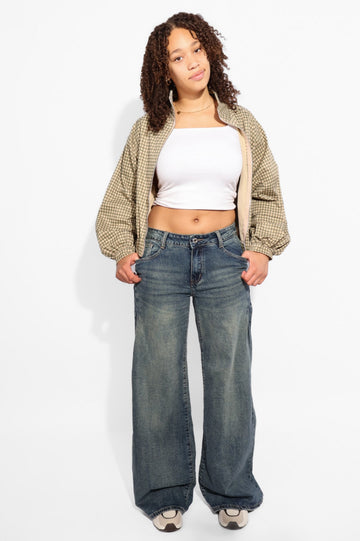 ''TALL'' PALAZZO JEANS 2038-2