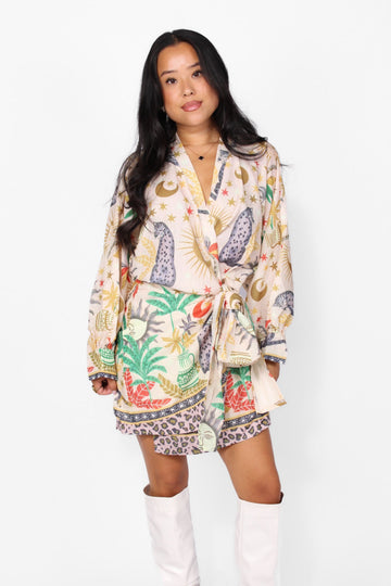 SUNSET SAFARI DRESS