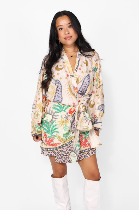 SUNSET SAFARI DRESS