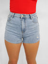 SECOND CHANCE SHORT DENIM