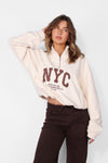 NYC ZIPPER SWEATER