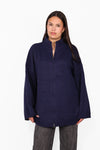OVERSIZED ZIPPER KNIT