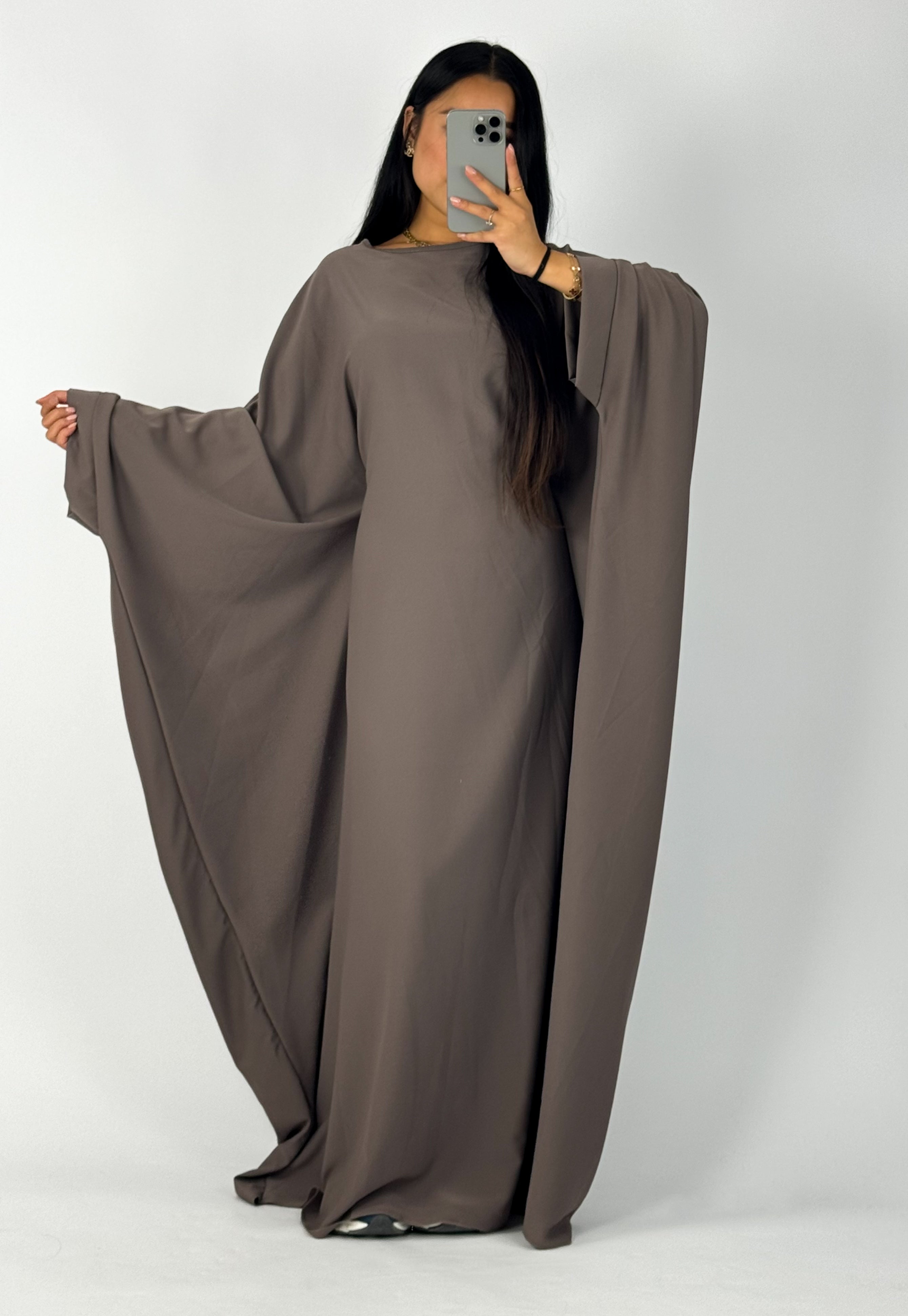 LINA DRESS - TAUPE