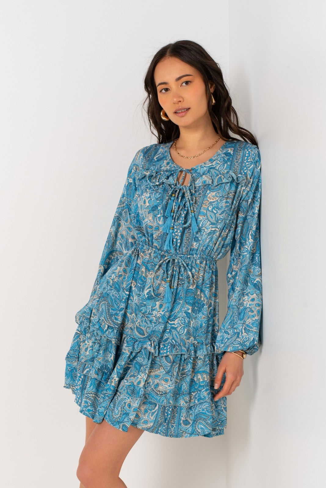 VALENCIA DRESS - BLUE