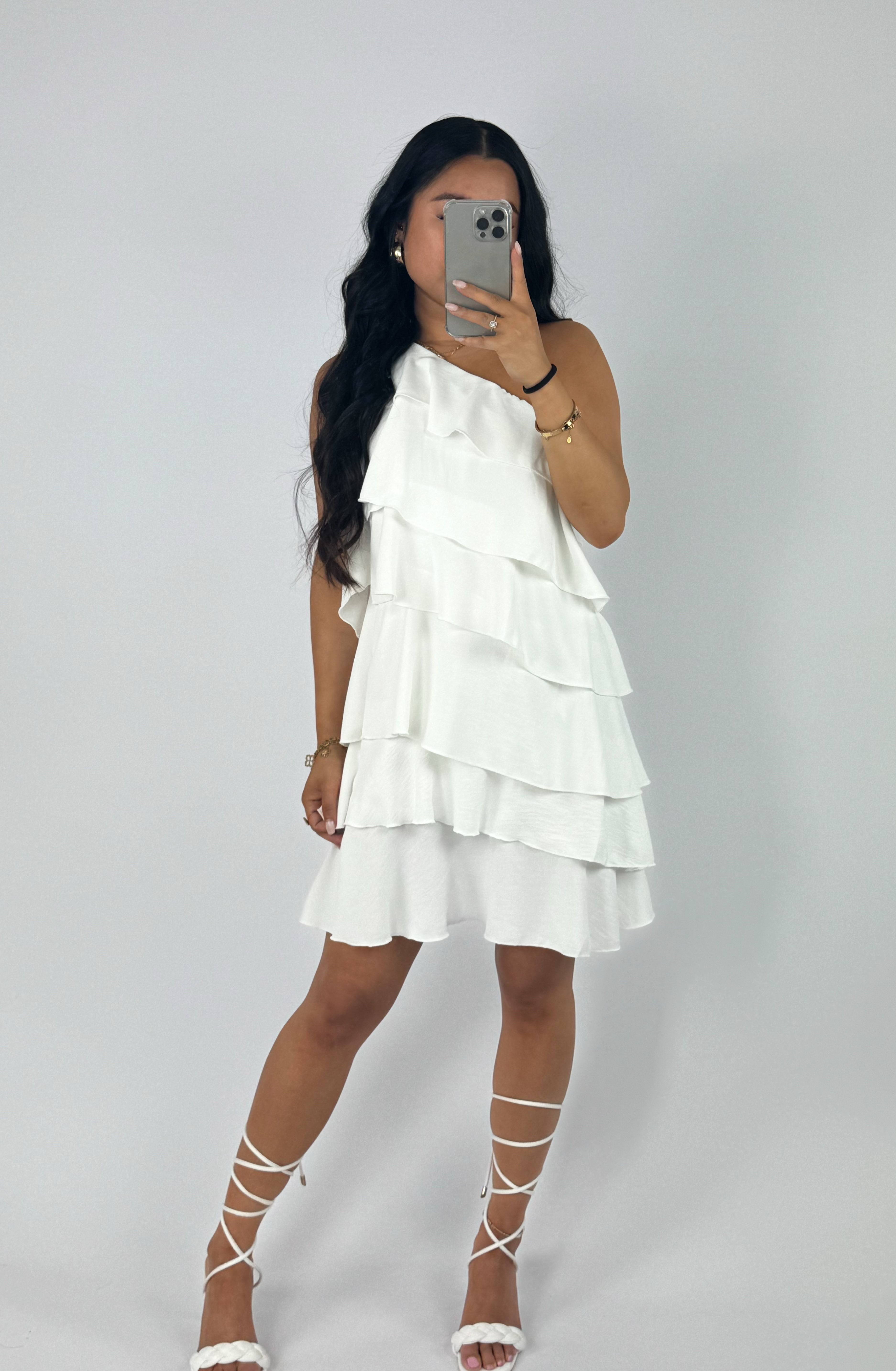 HANNAH DRESS - WHITE