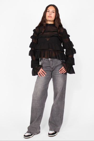 ''TALL'' WIDE LEG JEANS 2090