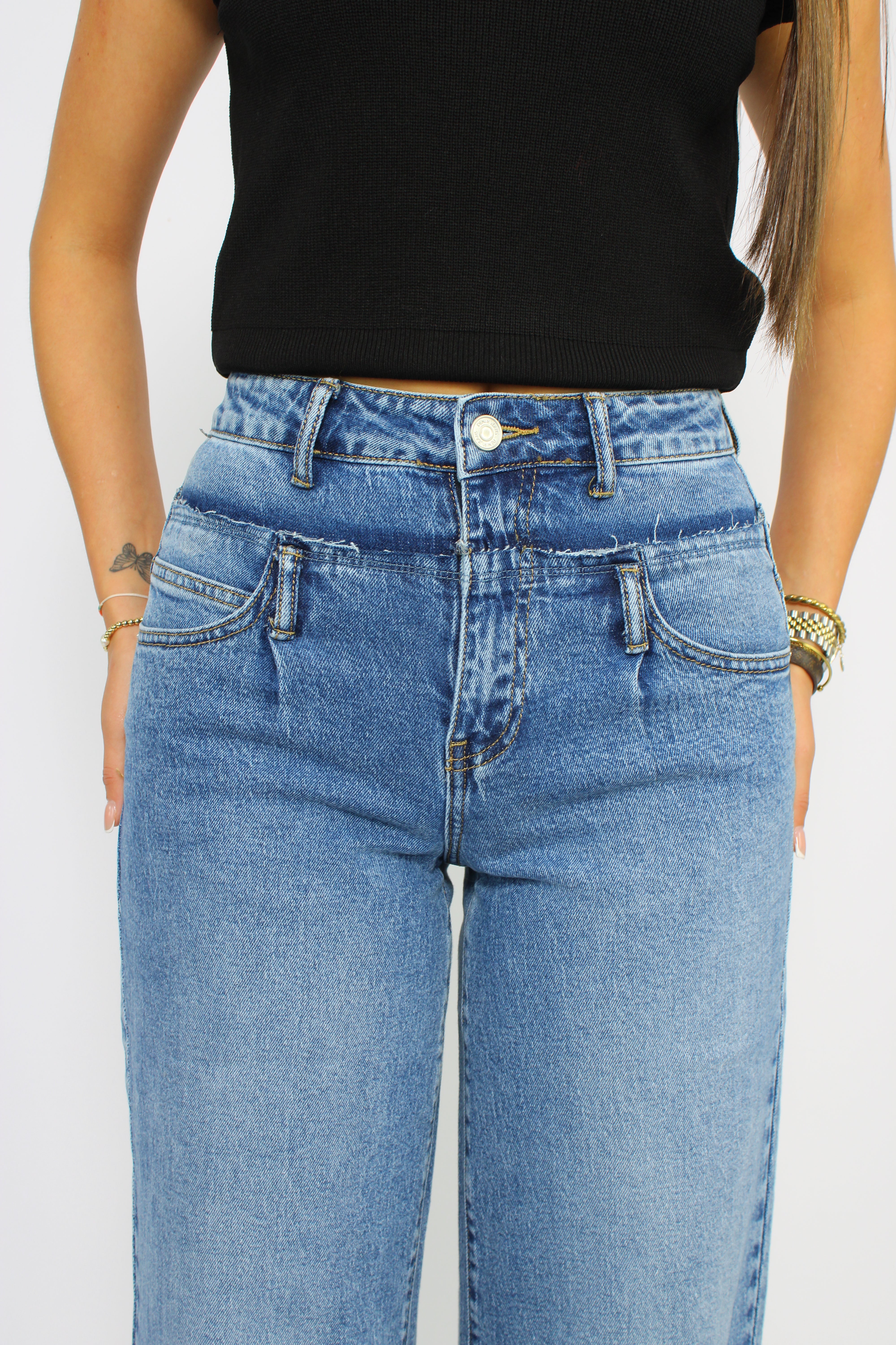 WIDE LEG JEANS 3662 - DENIM
