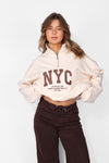 NYC ZIPPER SWEATER