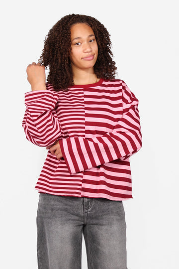 STRIPE AND VIBE LONGSLEEVE