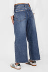 ''PETITE'' WIDE LEG JEANS 3995