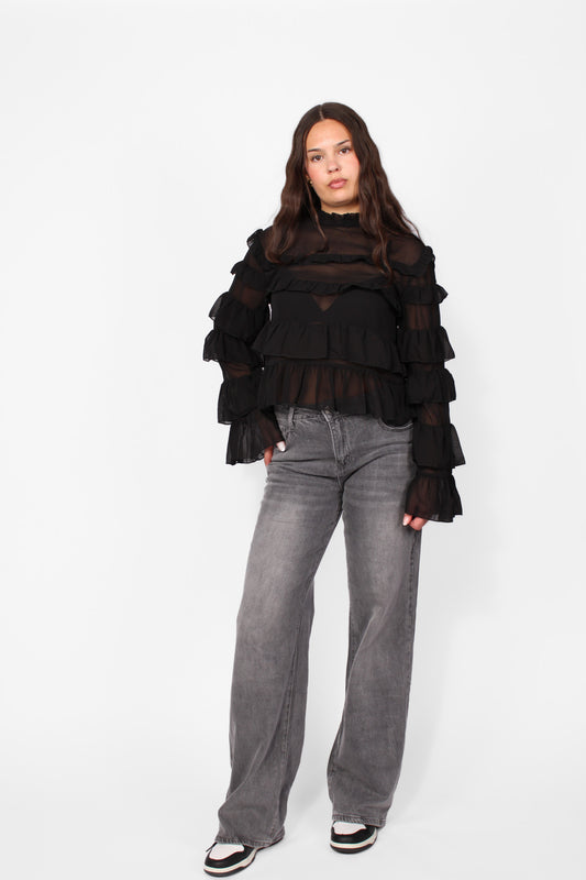 ''TALL'' WIDE LEG JEANS 2090