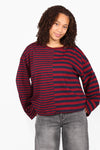 STRIPE AND VIBE LONGSLEEVE