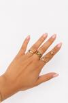 DOUBLE SEA STAR RING