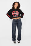 LOW WAIST WIDE LEG JEANS 981-5