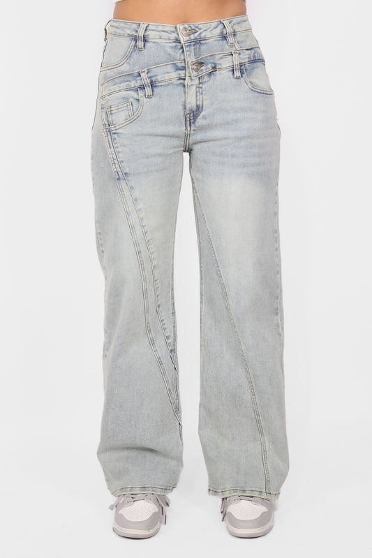 WIDE LEG JEANS 849-5