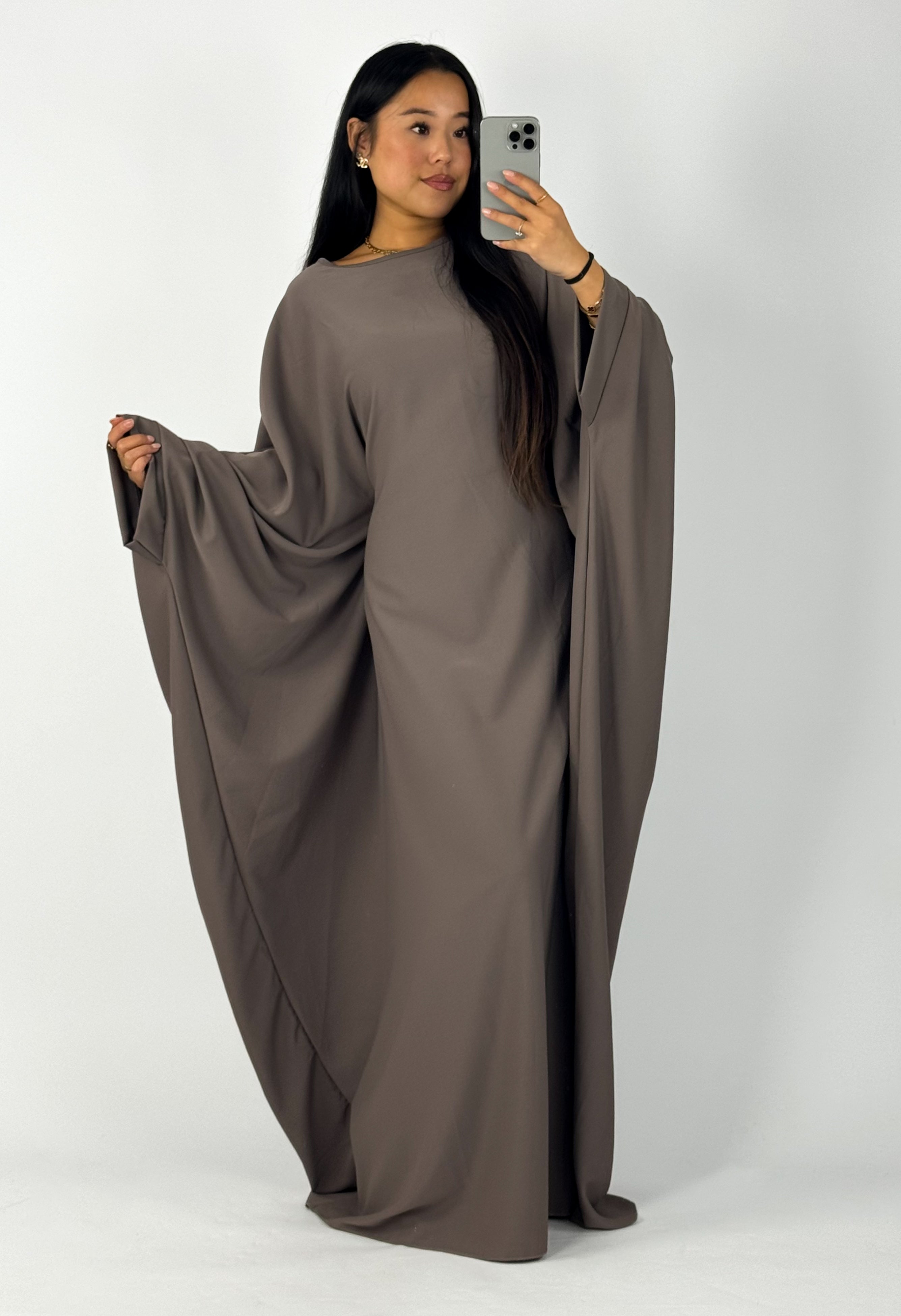 LINA DRESS - TAUPE