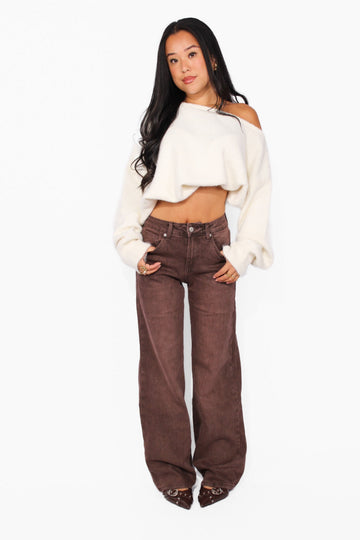 WIDE LEG JEANS 7445-7