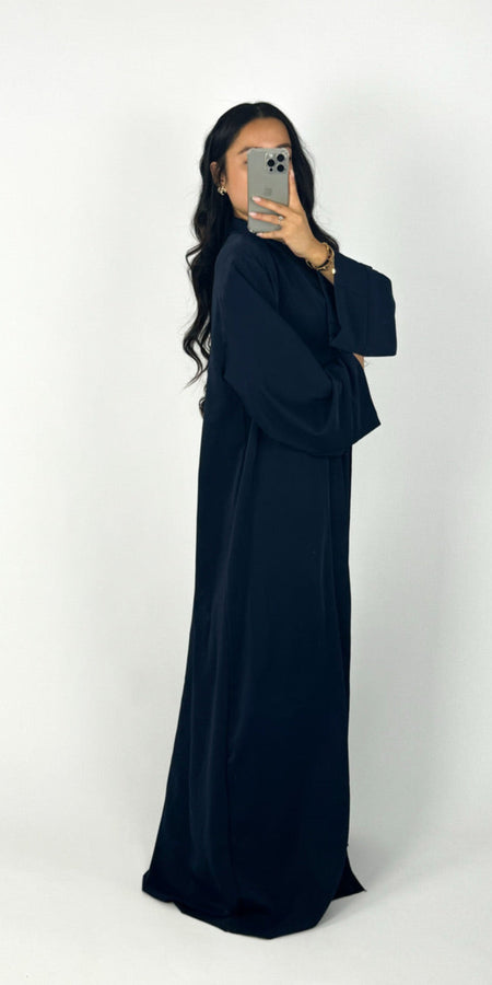 SILKY KIMONO - NAVY