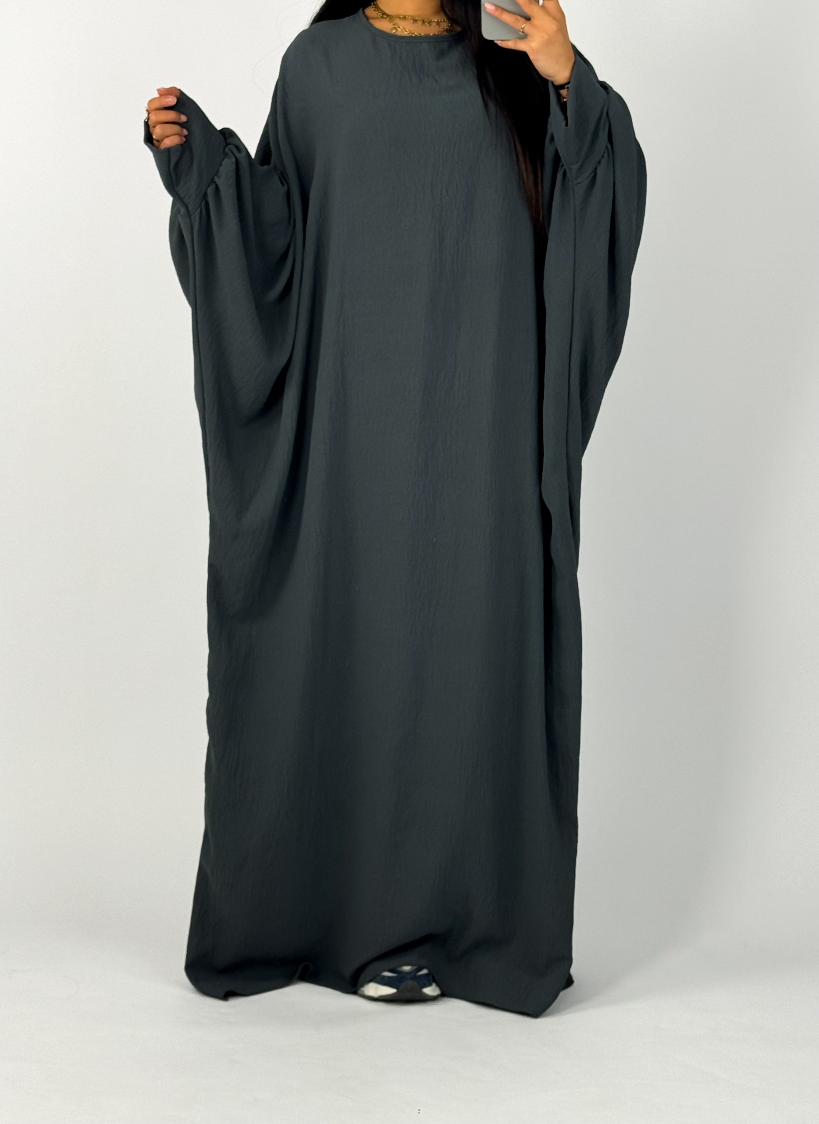 RIMA DRESS - DARK GREY