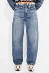 FOLD OVER STRAIGHT LEG JEANS 1463