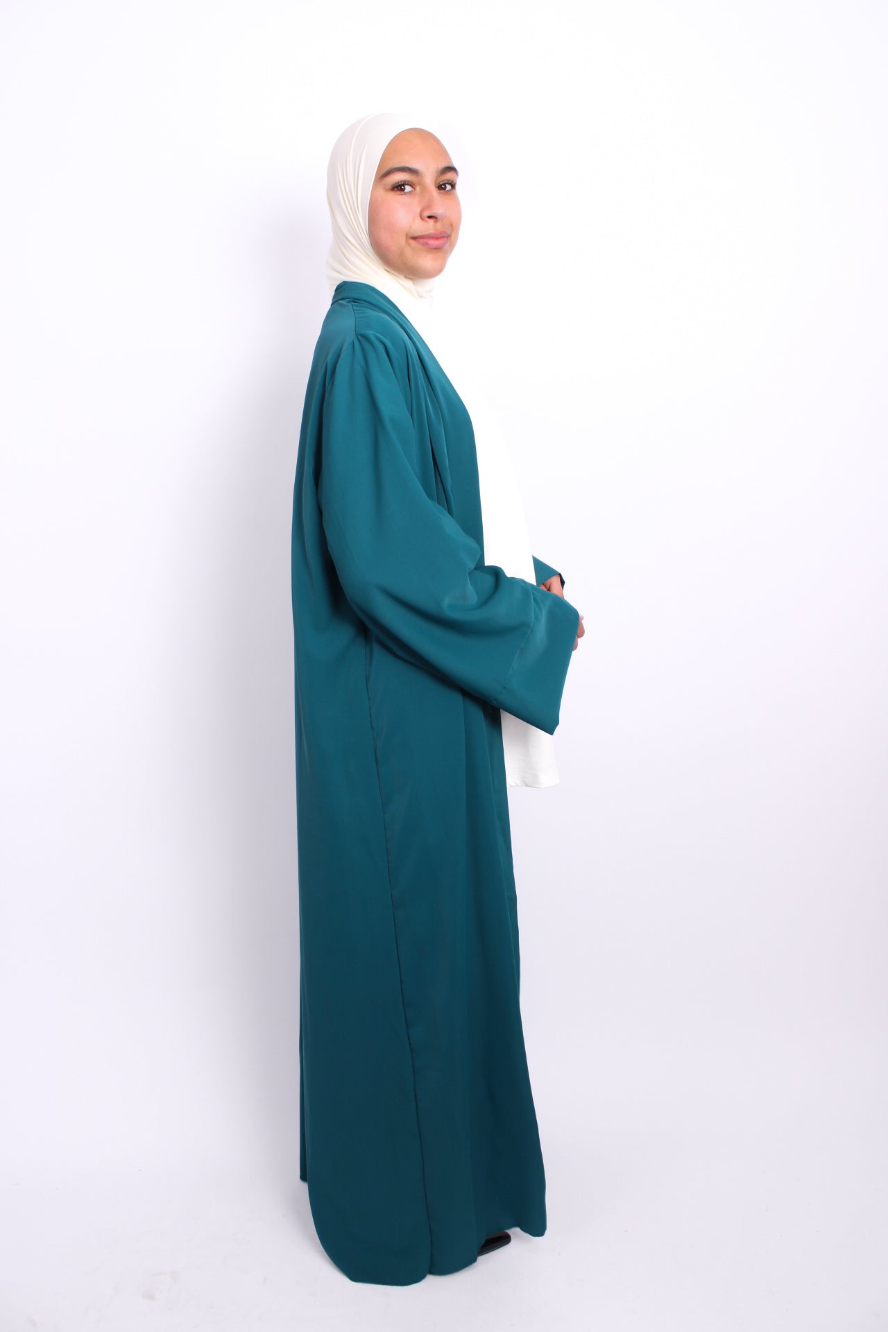SILKY KIMONO - TEAL