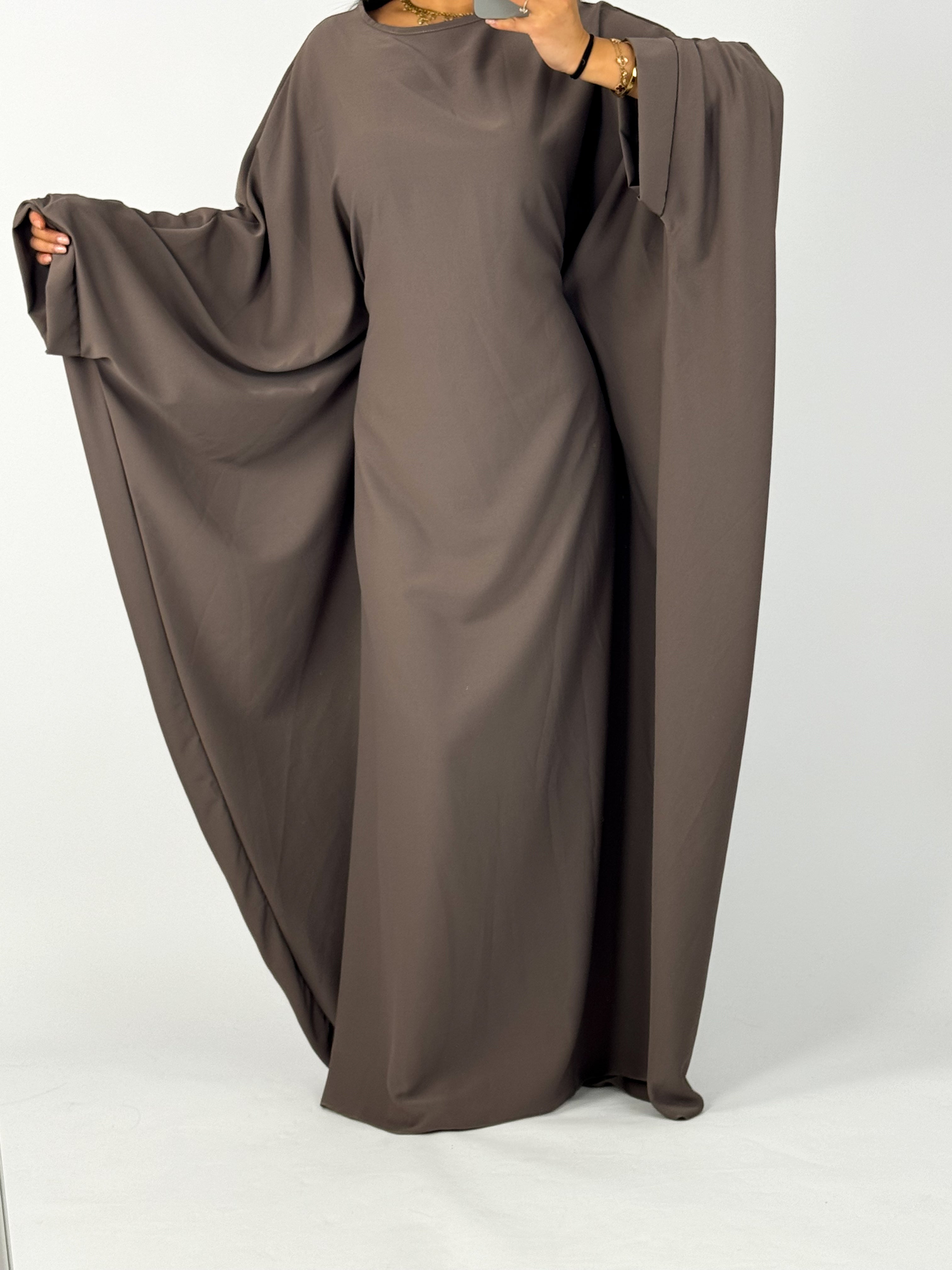 LINA DRESS - TAUPE