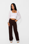 ''PETITE'' WIDE LEG JEANS 986-19