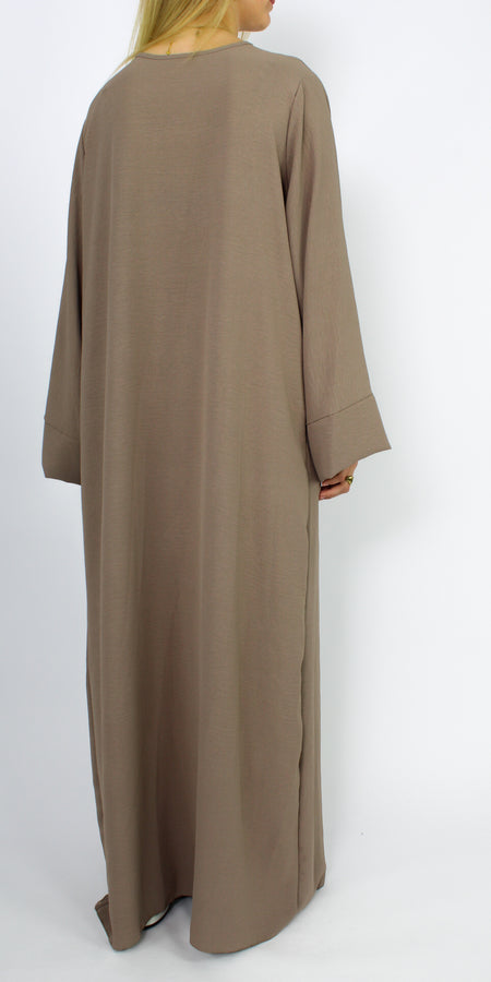 ''TALL'' MERVE DRESS - TAUPE