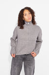 DOUBLE ZIP KNIT