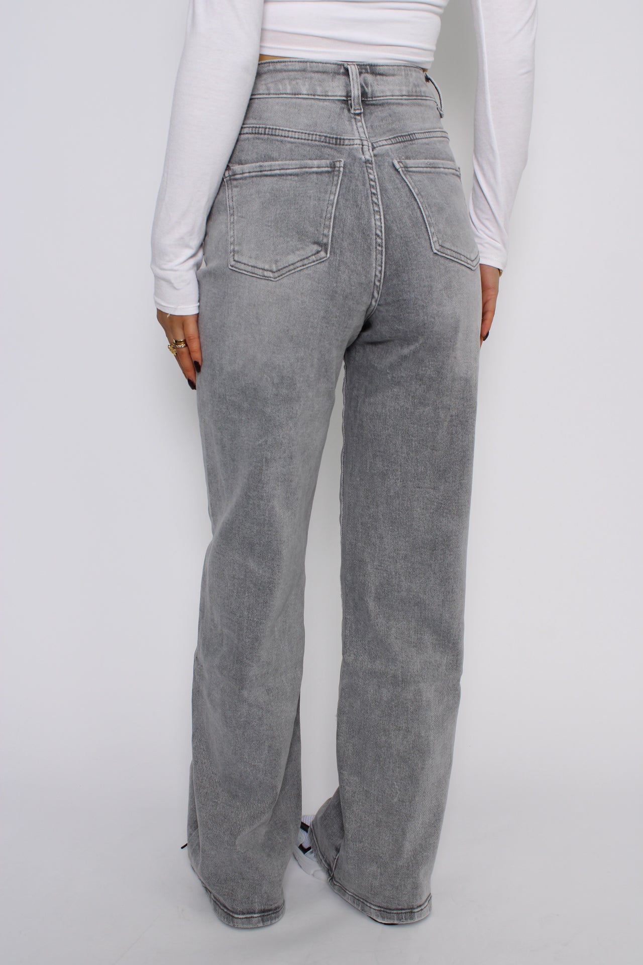 DAD FIT JEANS 265 - LIGHT GREY