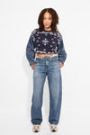 FOLD OVER STRAIGHT LEG JEANS 1463