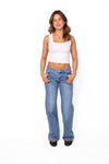 ''TALL'' WIDE LEG JEANS 6416-3