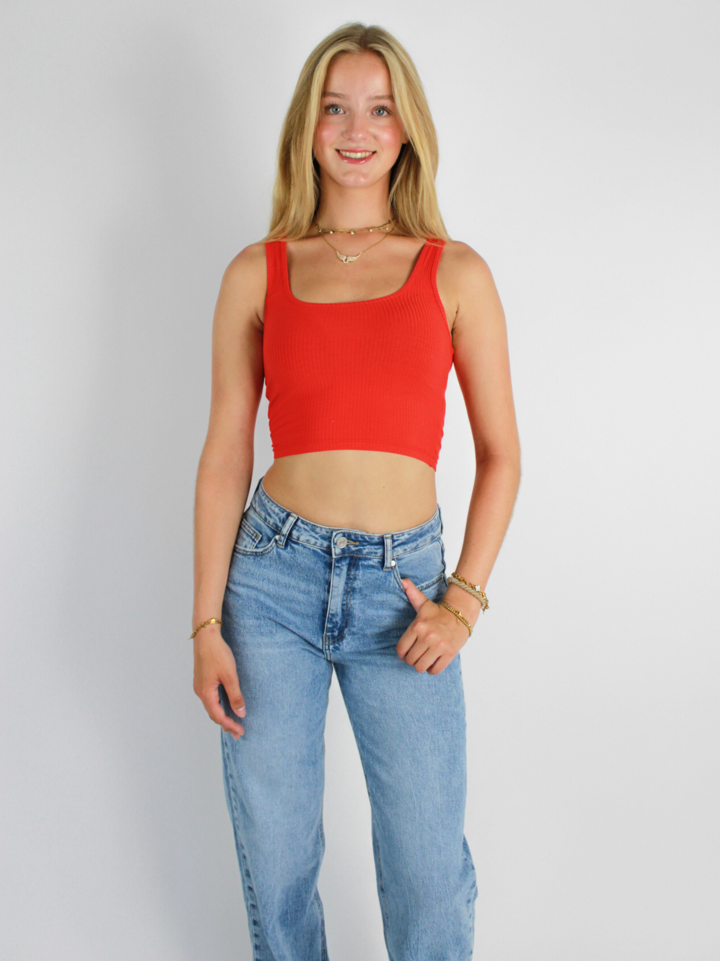 MARLY TOP - RED
