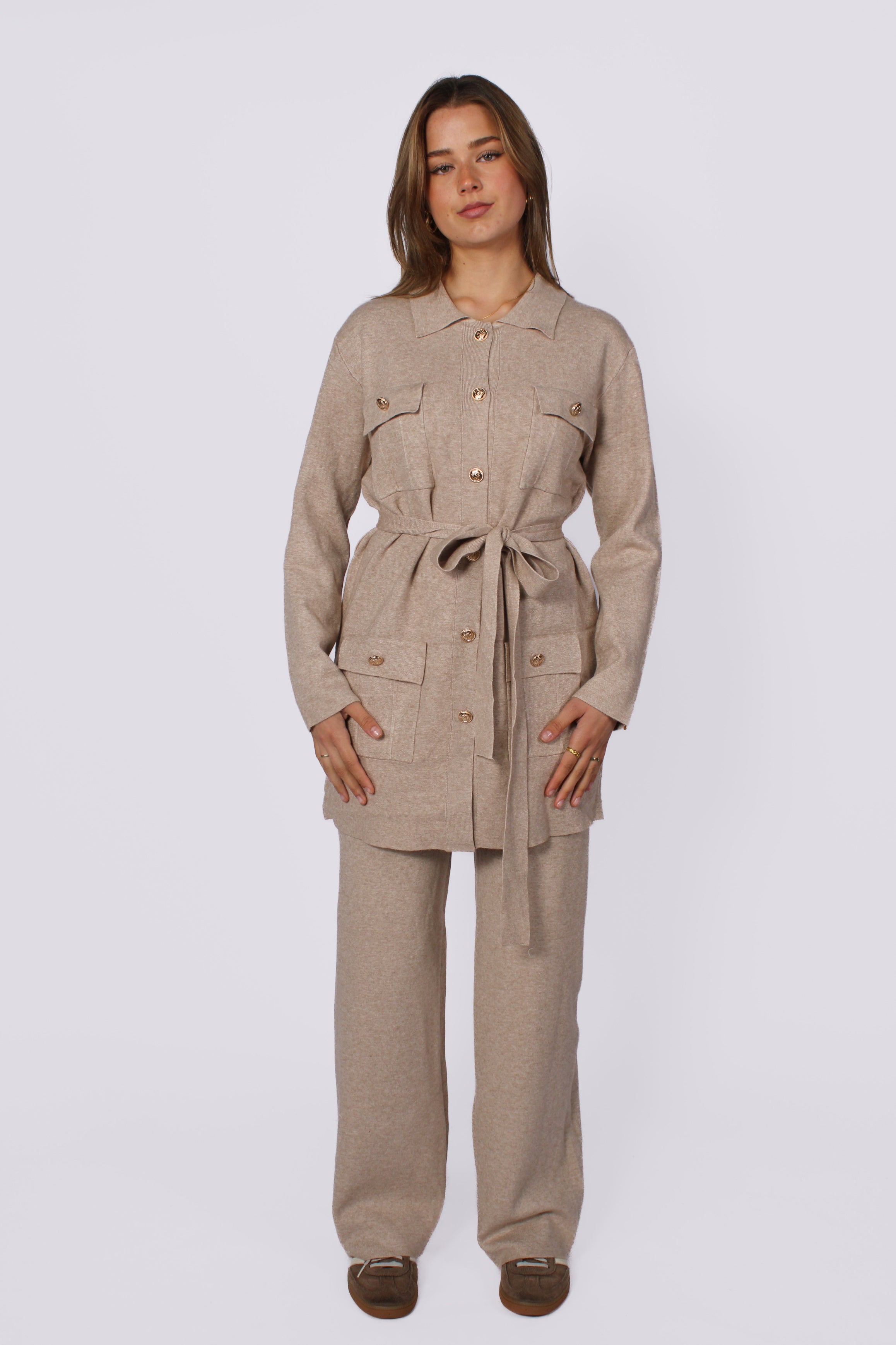 ZIVA SET - LIGHT TAUPE