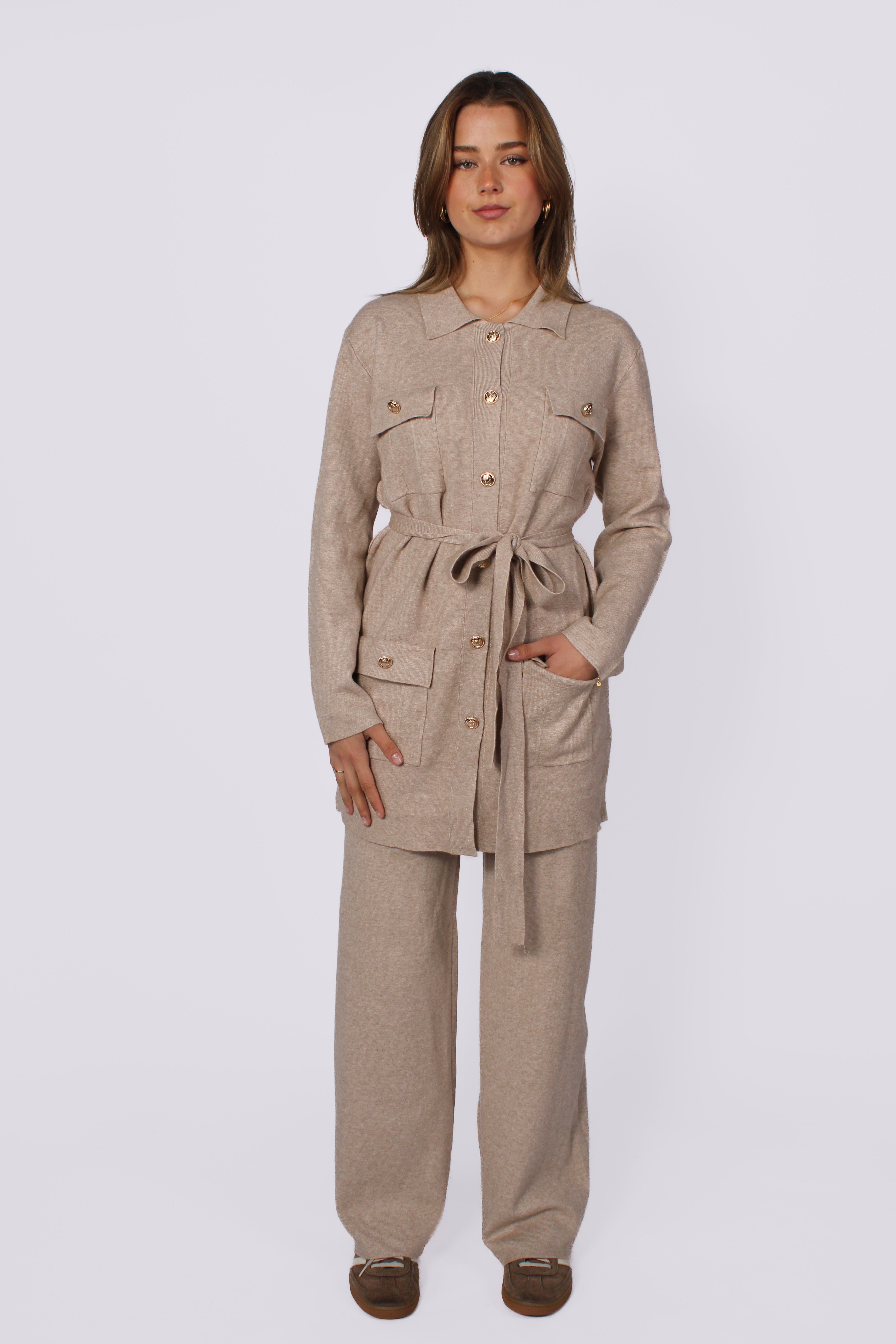 ZIVA SET - LIGHT TAUPE