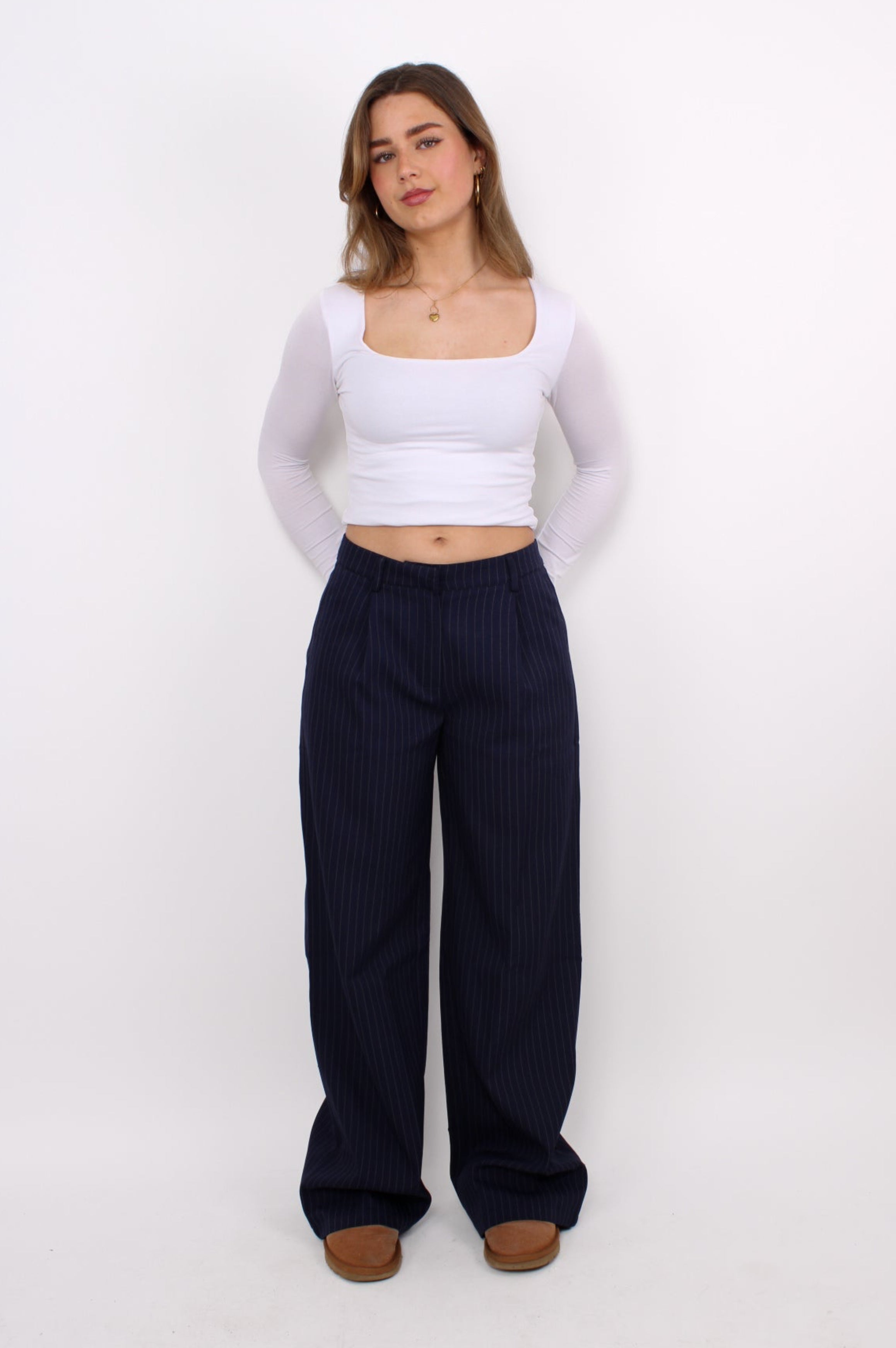 ''TALL'' MARLEY PANTS - NAVY