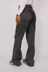WIDE LEG LOW WAIST JEANS 6320-15 - GREY