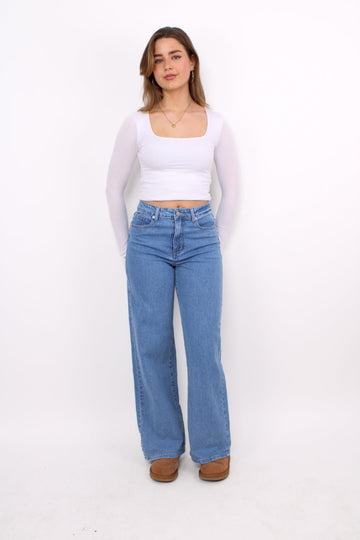 DAD FIT JEANS 3362-2 - DENIM