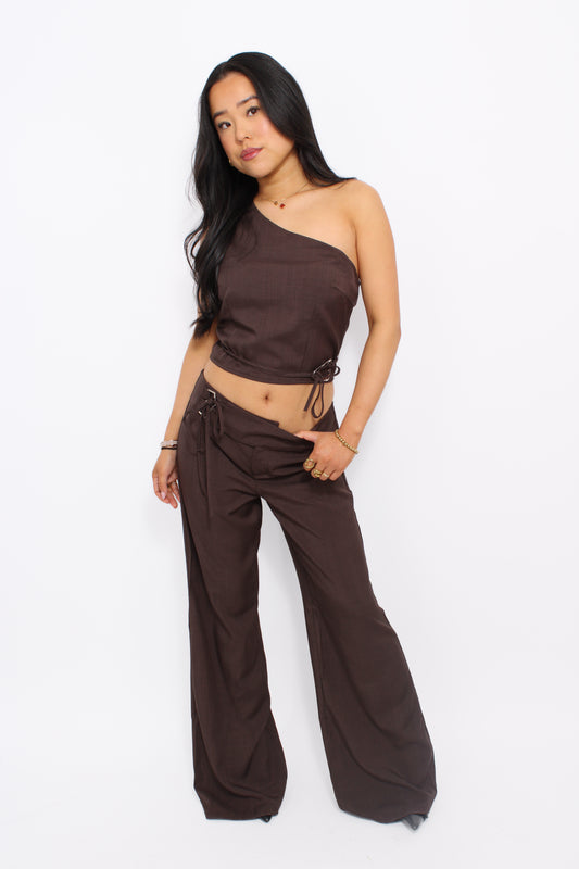 MEGAN PANTS - BROWN