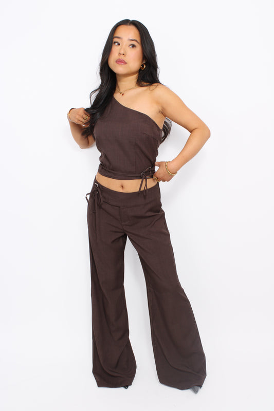MEGAN PANTS - BROWN