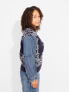 BANDANA DENIM KNIT