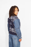 BANDANA DENIM KNIT