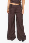 MEGAN PANTS - BROWN
