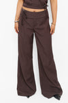 MEGAN PANTS - BROWN