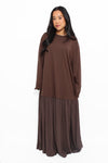 FLOWY COTTON DRESS