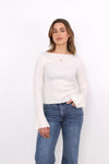 AURORA TOP - OFF WHITE